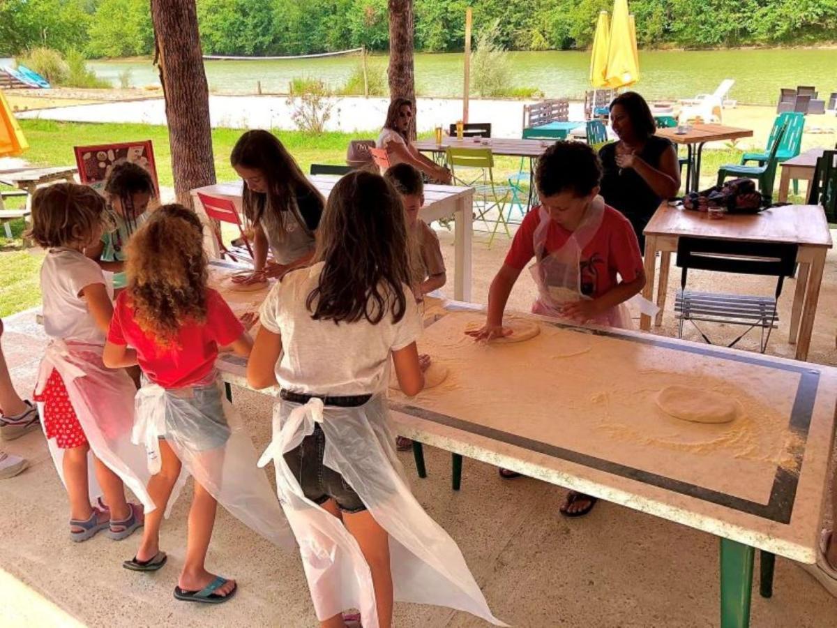 Camping Les Lacs D'Armagnac Bretagne-d'Armagnac Eksteriør bilde
