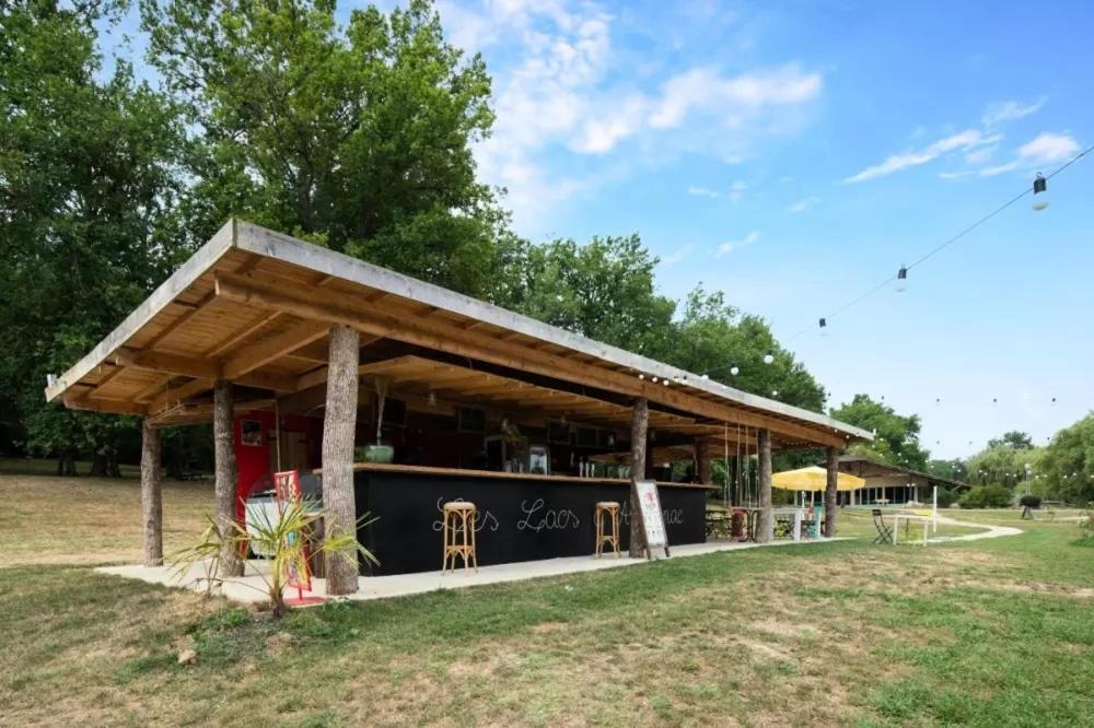 Camping Les Lacs D'Armagnac Bretagne-d'Armagnac Eksteriør bilde