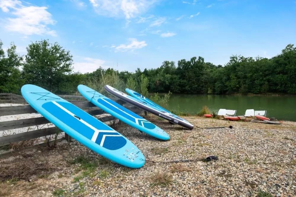 Camping Les Lacs D'Armagnac Bretagne-d'Armagnac Eksteriør bilde