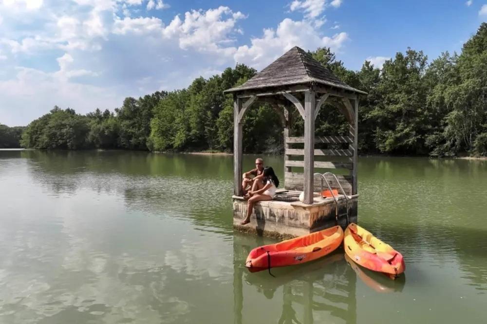 Camping Les Lacs D'Armagnac Bretagne-d'Armagnac Eksteriør bilde